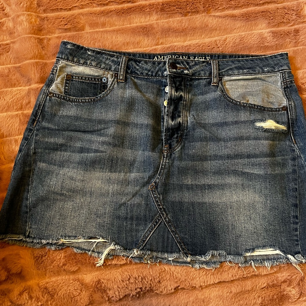 AE Jean Skirt